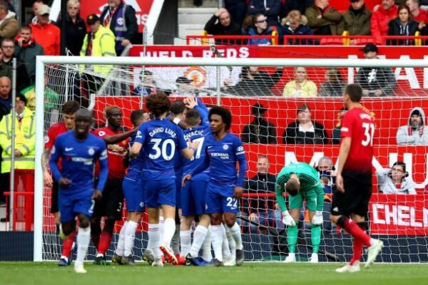 De Gea made a mistake that caused MU to lose the victory against Chelsea 5